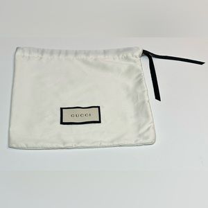 Gucci Dust Bag | Logo | Cream/White